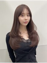 パルス ヨコハマ(PULSE yokohama)&nbsp;ブリーチなしピンクベージュ/レイヤーカット