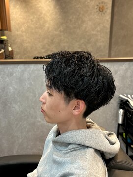 ザ クラン バイ ヘッドライト 仙台長町店(THE CLAN by HEADLIGHT) 【爽やかメンズショート×ツイストスパイラル】