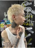 波巻きツイストスパイラル/リバースセンターパート[大宮/理容室]