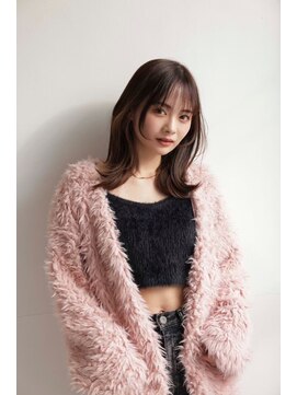 リー 甲子園(Lee) 大人可愛いくびれミディ×シースルーバング