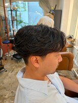 アンバーグリーム(AMBERGLEAM)&nbsp;刈り上げセンターパート