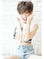 ボニークチュール(BONNY COUTURE)&nbsp;【似合わせショートボブ】夏に流行耳かけショートボブ