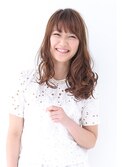 ラフなゆるふわセミロング