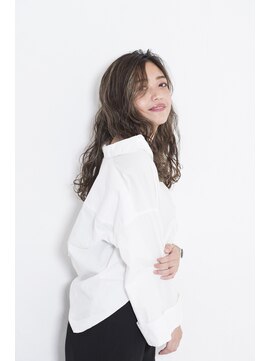 ペスカ 那覇新都心店(pesca) 外国人風ボブ ハイライトグラデーション グレージュ