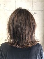 オッソ(OSSO)&nbsp;ダークグレーボブ_ダブルバングブランジュ