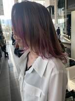 ルシード スタイル リコット(Lucido Style Ricotto)&nbsp;チェリーユニコーン/ハイライト/ダブルカラー/ケアブリーチ