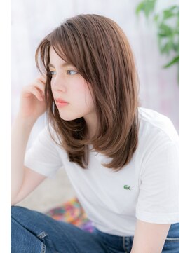 ヘアアンドビューティー ミック(Hair & Beauty miq) 好感度◎リラクシーなワンカールストレートb