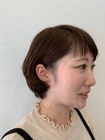 ハナ ビューティーヘアー(hana.) 襟足すっきり大人ショートボブ