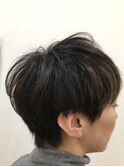 大人可愛いマッシュボブ