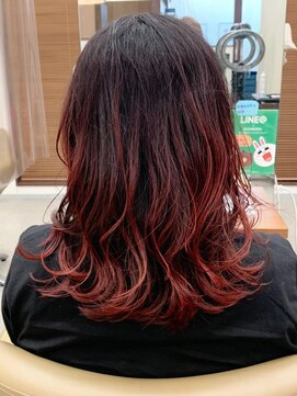 フィーリー ヘア デザイン 太田店(feAry) カッコいい女性のグラデーション