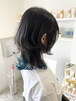 リアン バイ ヘアー(Lien by hair)&nbsp;ウルフ裾カラー♪