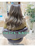 ハイライト、N.カラー