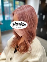 マーブルヘアー(Marble hair)&nbsp;ミルクティーバイオレッド