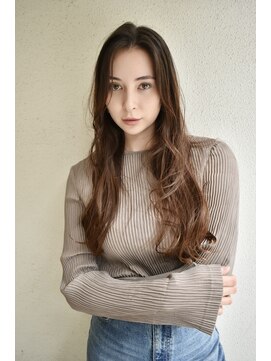 ブゾン(buZon) 大人ロングスタイル×ゆるふわパーマ