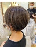 〈キシタクヘアー〉ショートボブ