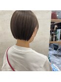 ミニボブ_大人ショートボブ_ナチュラルボブ_丸みショート