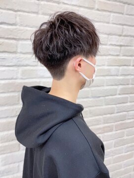 アレゴ(Allergo) 刈り上げショート×ニュアンススパイラル