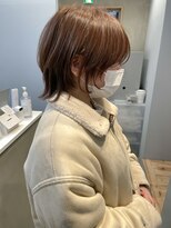 ベルベットヘア 千早店(Velvet hair)&nbsp;ハイライト×マッシュショートウルフ 【福岡聖容】