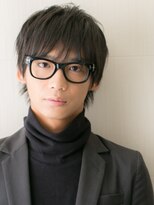 モッズヘアメン 名護大東店(mod's hair men) ミストバング暗髪テッパンのヘルシースタイルd名護大東