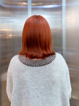 フィッツコア(FITS CORE) 初めてのブリーチでコーラルオレンジ