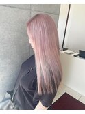 【ダブルカラー】くすみピンク