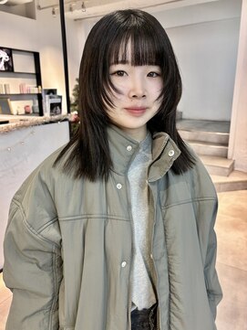 ゼスト パーク(ZEST PARK) レイヤー ウルフカット 顔周りカット 吉祥寺 学割U24《宮坂》