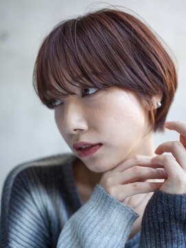 アッシュ 大泉学園店(Ash) 20代30代40代『大人可愛い丸みショート』Ash大泉学園店