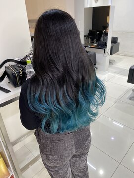 アライブ ハラジュク(ALIVE harajuku) グラデーションカラーバレイヤージュインナーカラー　ryota