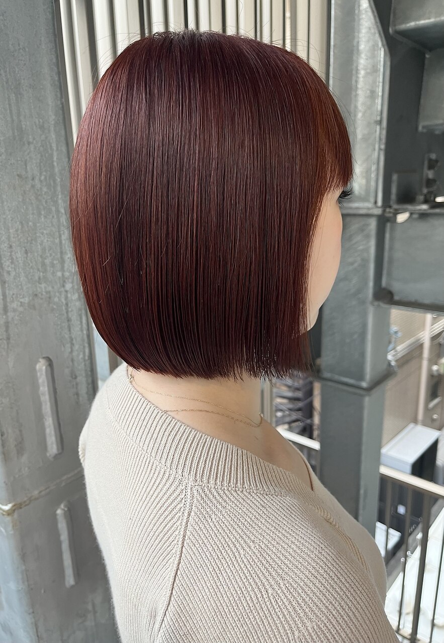 オレンジレッド🍊🍒」のアイデア 7 件【2025】 | ヘアカラー