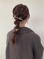 アングゥギャラリー(ungu GALLERY)&nbsp;ヘアセット/編みおろし／お呼ばれヘア