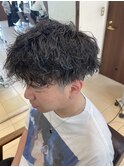 メンズ/パーマ/ニュアンスパーマ/学割U24/韓国/スパイラルパーマ
