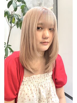ジエクト ヴィシア(The Ect VIXIA) レイヤーカット/ミルクティーベージュ/ベージュカラー