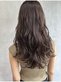 [kichi.] セミロング×マットブラウン