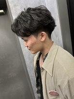 グラフィーサッポロ(Graphy sapporo)&nbsp;10代　20代　メンズヘア　フェザーパーマ　マッシュ　刈り上げ