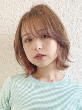 ビビディバビディブー 枚方ビオルネ店(Bibbidi.bobbidi.boo) 大人可愛い小顔外ハネボブくびれヘア20代30代40代