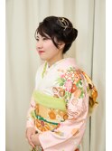 成人式ヘアセット