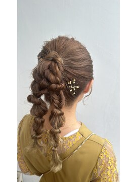 ランシェル(RANSHELL) 結婚式お呼ばれヘア