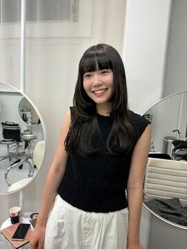 シティーバイローウェ 表参道(City/louwe) 顔まわりレイヤー/艶髪カラー