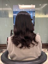 アピッシュ ギンザ(apish ginza)&nbsp;コテ巻き風パーマ/伸ばしかけパーマ/前髪パーマ/デジタルパーマ