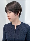 ショートおくれ毛美髪ミディアム顔周りレイヤー_ba547221