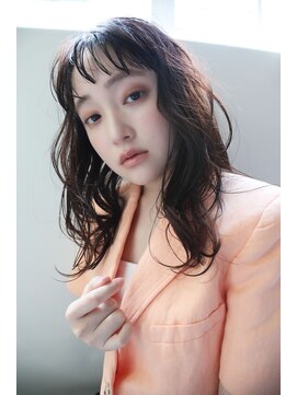 フィガロ ミーナ 東生駒店(FIGARO MINA) しっかりカール×セミロング