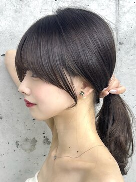 ビューブルー 亀戸錦糸町(VIEW BLUE) 美髪カールピンクブラウン韓国レイヤーロングセミディ顔周り前髪