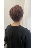 クセ毛を活かしたショートヘア