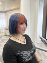 パーク なんば本店(PARK.) ブリーチ込デザインカラー