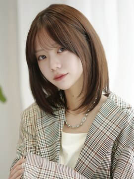 レイリー 原宿 表参道(Rayreee) (K)骨格別顔周りカット×透明感カラー