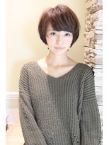 レウナ 外苑前(Reuna)&nbsp;丸みが可愛い小顔マッシュショート　ひし形