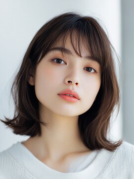 コンフィー(comfy) エアリーミディアム × 透け感ブラウン