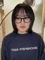 ナヌーク シブヤ(nanuk shibuya)&nbsp;レイヤースタイル/タイトボブ/ストレートパーマ