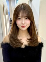 パルス ギンザ(PULSE ginza)&nbsp;ひし形ミディアムレイヤーサイドバング