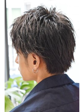 リップス 二子玉川店 (LIPPS) セミウェットサイドパートショートクラウドマッシュ